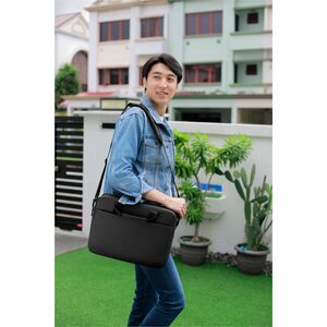 Dell EcoLoop Pro Carrying Case (Briefcase) for 38.10 cm (15") to 39.62 cm (15.60") Dell Notebook - Black - Weather Resista