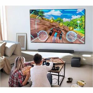 Samsung HW-Q900F 7.1.2 Bluetooth Smart Sound Bar Speaker - 500 W RMS - Google Assistant, Bixby, Alexa Supported - Titan Bl