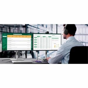 Dell Pro Plus P2425DE 24 Zoll Class WQHD LED-Monitor - 16:9 Format - Schwarz - 60,5 cm (23,8 Zoll) Viewable - IPS-Technolo