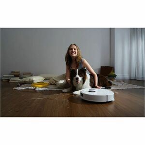 Robot Vacuum Cleaner Roborock Qrevo Edge 5V1 Bagged senza filo - Nero - Pennello - Batteria