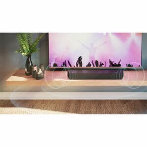 Philips Professional 2.1 Bluetooth Soundbar-Lautsprecher - 100 W RMS - Schwarz - Wandmontierbar, Oberflächenbefestigung - 