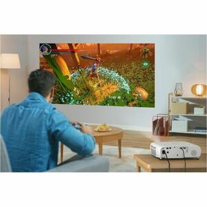 Epson EH-TW840 3LCD Projector - 16:9 - Desktop, Ceiling Mountable - White - Front, Ceiling - 1080p - 6000 Hour Normal Mode