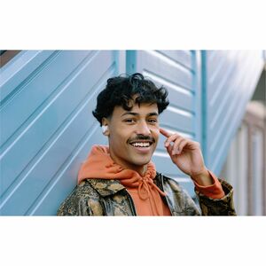 Fairphone Fairbuds True Wireless Earbud, On-ear Stereo Earset - White - Google Assistant, Siri - Binaural - In-ear - 1000 