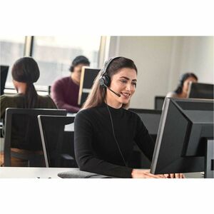 Jabra Evolve2 30 SE Headset - Microsoft Teams Certification - Stereo - USB Type C, USB Type A - Wired - 20 Hz to 20 kHz - 