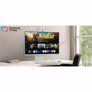 Moniteur LCD Smart Samsung S32FM801UU 32" Class 4K UHD - 16:9 - Blanc - 81,3 cm (32") Viewable - Vertical Alignment (VA) -