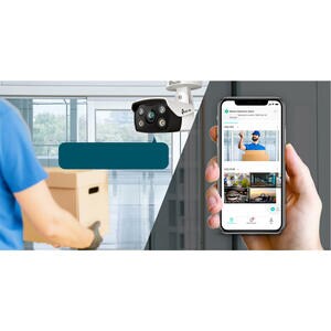 TP-Link VIGI C350 5 Megapixel Outdoor 3K Network Camera - Colour - Bullet - 30 m Infrared/Color Night Vision - H.264, H.26