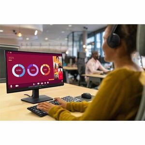 Dell Pro E2225HM 22" Class Full HD LED Monitor - 16:9 - Black - 21.5" Viewable - Vertical Alignment (VA) - LED Edgelight S