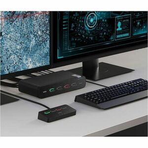 Belkin Secure KVM Remote Control 4-Port - For Secure KVM, Matrix Switcher