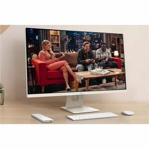 LG MyView 32SR85U-W 32" Class Webcam 4K UHD Smart LED Monitor - 16:9 - White - 80 cm (31.5") Viewable - In-plane Switching
