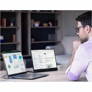 Lenovo Thinkpad X1 Gen 10 21NU001HAU 14" Touchscreen Convertible Copilot+ PC 2 in 1 Notebook - WUXGA - 60 Hz - Intel Core 