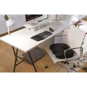 Kensington Teclado Pro Fit inalámbrico con descansamuñecas, Bluetooth / 2.4 GHz