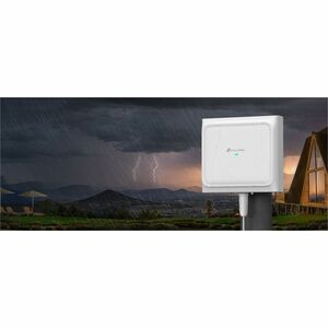 Omada EAP772-Outdoor Tri Band Wi-Fi 7 IEEE 802.11 a/b/g/n/ac/ax/be 11 Gbit/s Wireless Access Point - Indoor/Outdoor - 2.40
