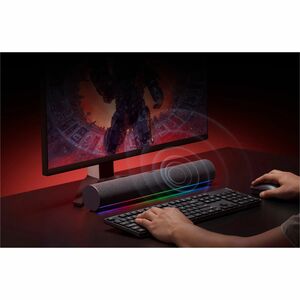 MI Tragbar Bluetooth Lautsprechersystem - Schwarz - Desktop, Tabletop - USB - 1