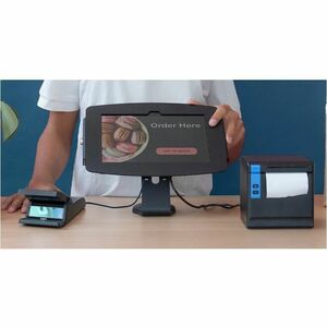 Compulocks Suporte para tablet PC - Até 27,7 cm (10,9") Suporte de ecrã - Countertop - Alumínio - Preto