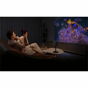 Xiaomi XMTYY03FMG LCD Projector - Ceiling Mountable, Portable - Black - Front, Ceiling - 1080p - 200 lm - HDMI - USB - Wir