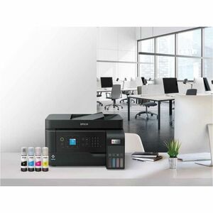 Epson L3550 Wired & Wireless EcoTank Inkjet Multifunction Printer - Colour - Copier/Printer/Scanner - 33 ppm Mono/20 ppm C