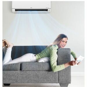 Aire acondicionado split LG DUALCOOL VM121C9 con Motor inversor digital - Blanco - Refrigerador - 12000BTU/h Capacidad de 