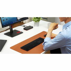 Lenovo Professional Keyboard - Full-size - Wireless Connectivity - USB Type A Interface - Nordic - Grey - Scissors Keyswit