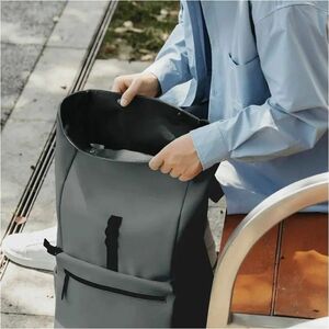 Xiaomi Urban Carrying Case (Backpack) for 33.8 cm (13.3") to 39.6 cm (15.6") Notebook - Grey Black - Fabric Body - Shoulde