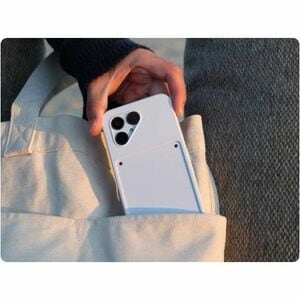 Fairphone Case for Fairphone 6 Smartphone - Cloud White - Impact Resistant - Plastic - 16 cm (6.3") Maximum Screen Size Su