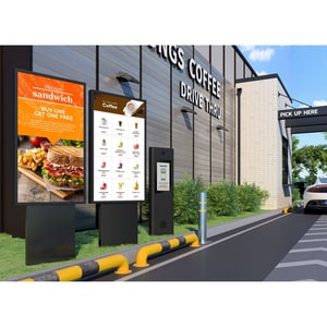 Samsung OH55A-S 1397 mm LCD Digital Signage Display - Cortex A72 1.70 GHz - 2.50 GB LPDDR4 - 1920 x 1080 - Edge LED - 4000