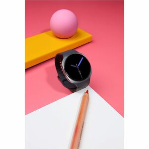 Samsung Galaxy Watch8 - 46 mm - 43.7 mm - Bioelectrical Impedance Analysis (BIA) Sensor, ECG Sensor, Heart Rate Monitor, T
