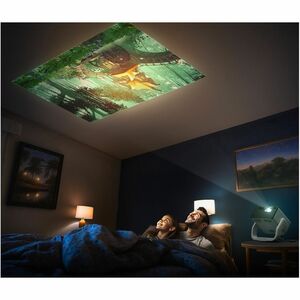 PROYECTOR EPIQVISION EF22 1000 LUM FULL HD CON BASE GOOGLETV HDMI INALAMBRI
