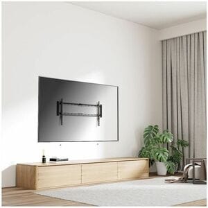 Value Wall Mount for TV - Black - Horizontal - 1 Display(s) Supported - 109.2 cm to 228.6 cm (90") Screen Support - 75 kg 