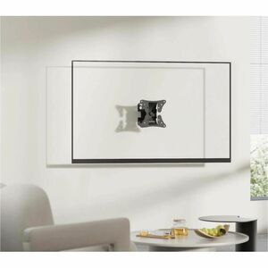 Manhattan Soporte de montaje para Monitor, Pantalla LCD, TV, Soporte de Sobremesa - Negro - Soporte de pared con pivote pa