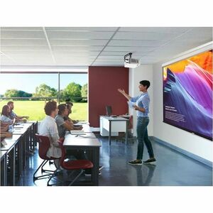ViewSonic LSD300W-ST Short Throw DLP Projector - 16:10 - Wall Mountable, Ceiling Mountable - 1280 x 800 - Front, Ceiling -