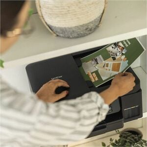 TANKBENEFIT Imprimante multifonction 3-en-1 jet d'encre A4, recto-verso, ADF, Wi-Fi et Wi-Fi direct