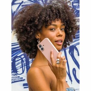 dbramante1928 ApS Roskilde Case for Apple iPhone 17 Smartphone - Pink Sand - Soft-touch - Stain Resistant, Scratch Resista