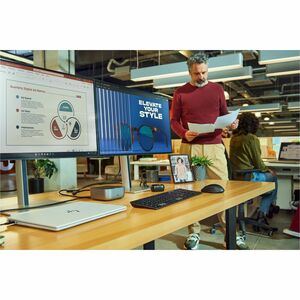 HP G6 Thunderbolt 4 Docking Station für Desktop-PC, Notebook - 120 W Netzteil - 8K - 7680 x 4320 - USB Typ C - Kabelgebund