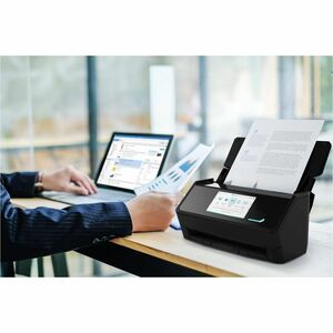 Ricoh ScanSnap iX2500 Large Format ADF/Manual Feed Scanner - 600 dpi Optical - Black - 45 ppm (Mono) - 45 ppm (Color) - Co