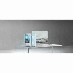 COUGAR Uniface Mini RGB CGR-55C9W-RGB Gabinete para computadora gamer - Mini ITX, Micro ATX Placa base admitida - Minitorr