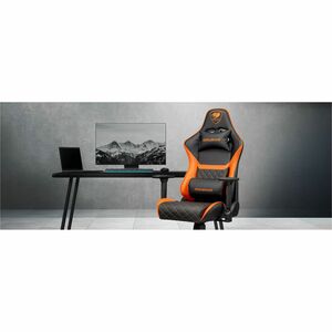 Sillón de Juego COUGAR Armor One V2 CGR-A2F-GLB - Tejida - Oro