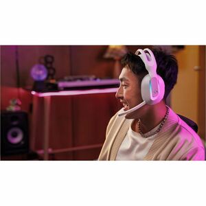 Logitech G G522 Wired/Wireless Over-the-head Stereo Gaming Headset - White - Binaural - Circumaural - 3000 cm - Bluetooth 