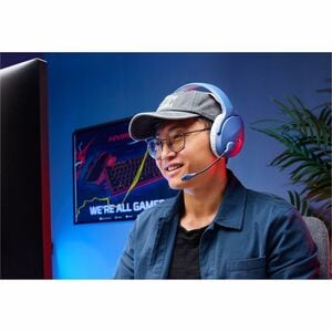 HyperX Cloud Jet Wireless Over-the-head, Over-the-ear Stereo Gaming Headset - Blue - Binaural - Circumaural - 1500 cm - Bl