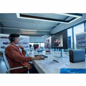 HP Z2 Mini G1a Workstation - AMD Ryzen AI Max+ PRO 395 - 128 GB - 2 TB SSD - Mini-PC - Schwarz - Windows 11 Pro - AMD Graf