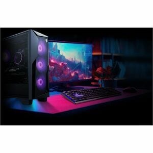 MSI Codex Z2 Codex Z2 A8NVL-484US Gaming Desktop Computer - AMD Ryzen 7 8700F - 16 GB - 2 TB SSD - Black - AMD B650 Chip -