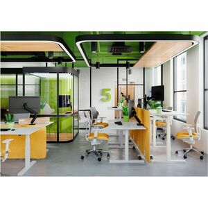 Vogel's MOMO Mounting Arm for Monitor - Black - Height Adjustable - 1 Display(s) Supported - 25.4 cm to 109.2 cm (43") Scr