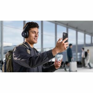 Auriculares soundcore Space One Con cable/Inalámbrico Sobre la cabeza Estéreo - Negro azabache - Binaural - Circumaural - 