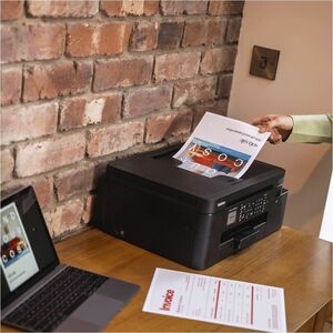 Brother MFC-J4350DW Wired & Wireless Inkjet Multifunction Printer - Colour - Copier/Fax/Printer/Scanner - 1200 x 4800 dpi 