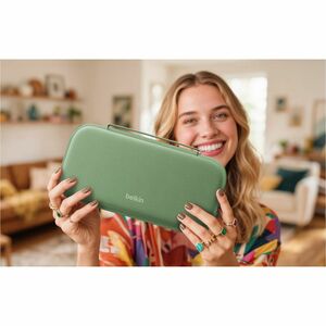 Belkin Charging Case Nintendo Gaming Console - Pistachio Green - Scratch Resistant, Bump Resistant, Drop Resistant, Abrasi