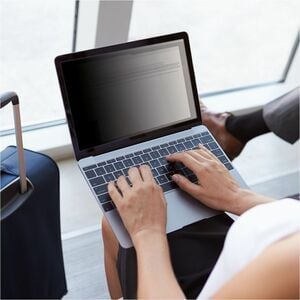 MOBILIS Anti-glare Privacy Screen Filter - For 33.8 cm (13.3") Widescreen LCD Desktop/Laptop - 16:10 - Blue Light Reductio