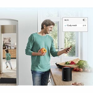 Cudy M3000 Wi-Fi 6 IEEE 802.11 a/b/g/n/ac/ax Ethernet Wireless Router - Dual Band - 2.40 GHz ISM Band - 5 GHz UNII Band - 