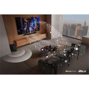LG S70TY 3.1.1 Bluetooth Sound Bar Speaker - 400 W RMS - Black - Wall Mountable - Dolby Atmos, DTS:X, DTS Digital Surround