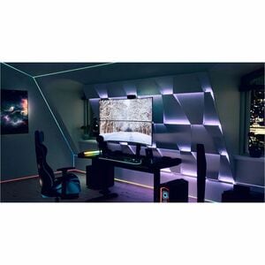 Atdec Desk Mount for Monitor, Display, Computer, Flat Panel Display, Curved Screen Display - Black - Landscape/Portrait - 