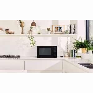 Panasonic NN-DF38PBEPG Single Microwave Oven - Black - 23 L Capacity - Microwave, Grilling - 7 Power Levels - 1 kW Microwa