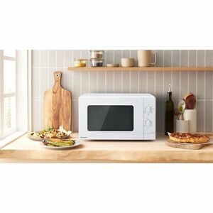 Panasonic NN-GM21 Microwave Oven - White - 20 L Capacity - Microwave, Grilling, Crisping - 5 Power Levels - 800 W Microwav